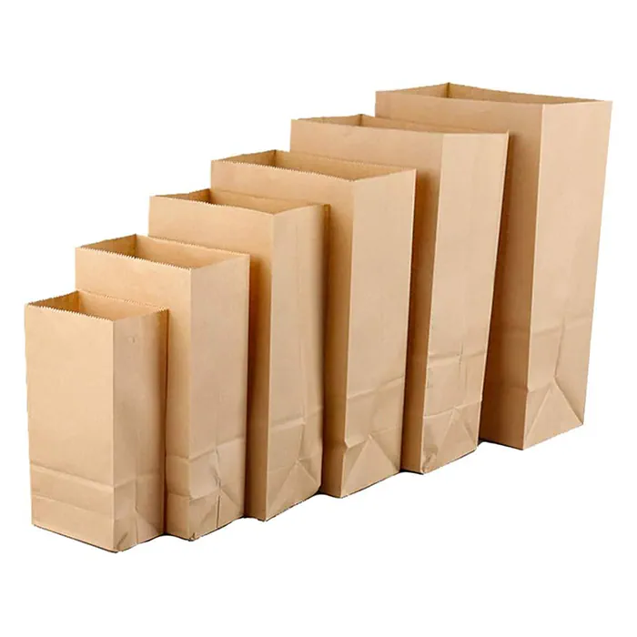 Square Bottom Kraft Sos Bag 60-70 Gsm