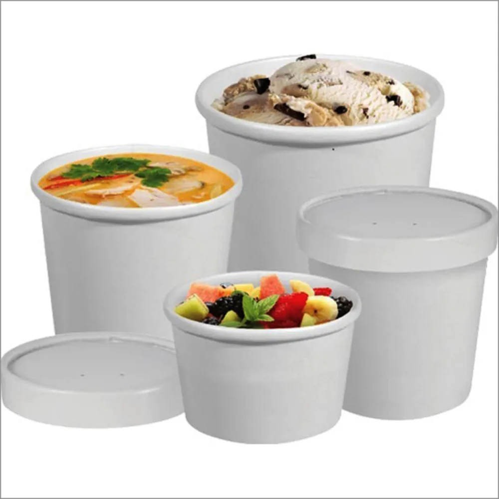 Paper Container White